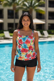 Ocean Curl - Tankini - Dee - Floral Print