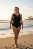 Ocean Curl - Susie One Piece - Black