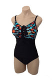 Ocean Curl - Bonnie One Piece - Multi Print