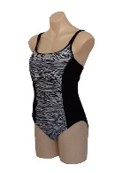 Ocean Curl - Eve - Panel Front Tummy Control. Click for description