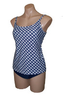 Ocean Curl - Tankini with adjustable straps, soft cup & good support. Click for description