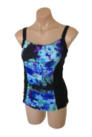 Capricosa - Tankini - Tummy Control Soft Cup, Strap Adjusters - Click for description