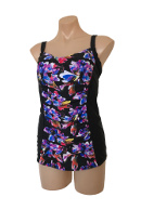 Capricosa - Tankini, Tummy Control, Soft Cup, Strap Adjusters, Click for description